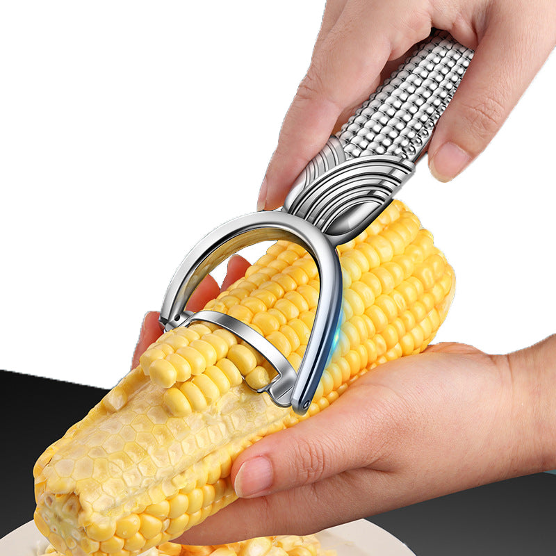 LIIGEMI Amazing Y-peeler & Vegetable Peeler - Unique Corn Peeler Tool For Effortless Corn Stripping, Corn Cob Peeling & Husking